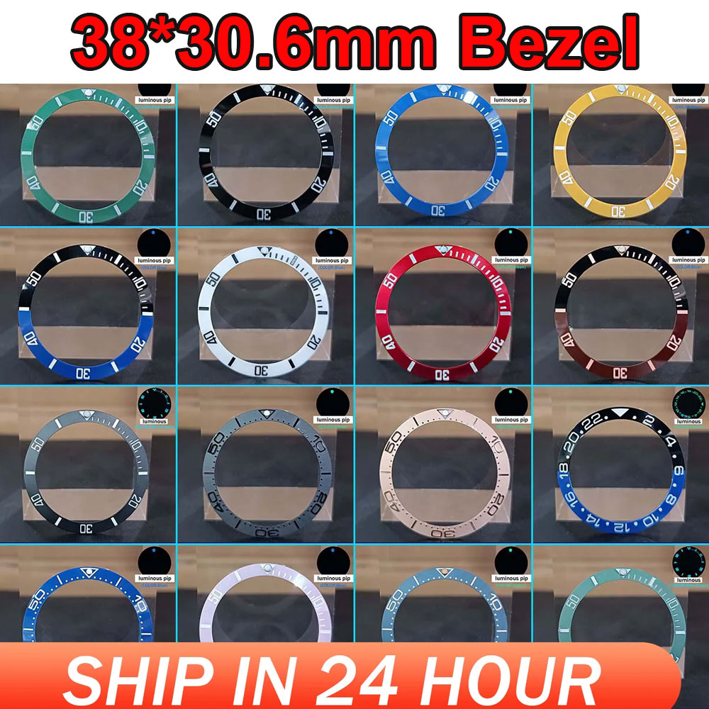 Bronze Case Watch - Sloping 38mm*30.6mm Ceramic Bezel GMT and