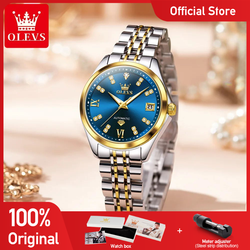 Luxury Watch Kit - OLEVS 9801 Womens Watch Luxury Fashion