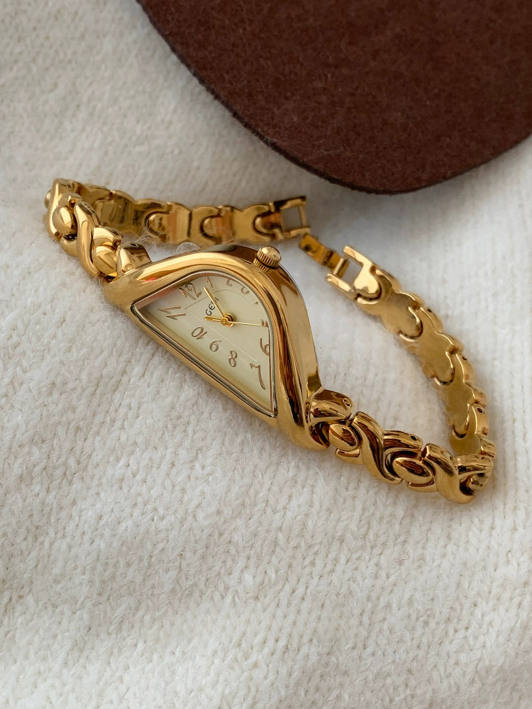 Luxury Watch & Jewellery - Light Luxury 22mm Gold Waterproof Quartz
