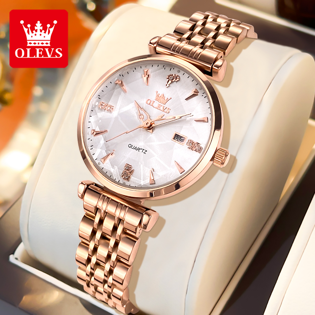 Luxury Watch & Jewellery - OLEVS brand beautiful women's watches Prism