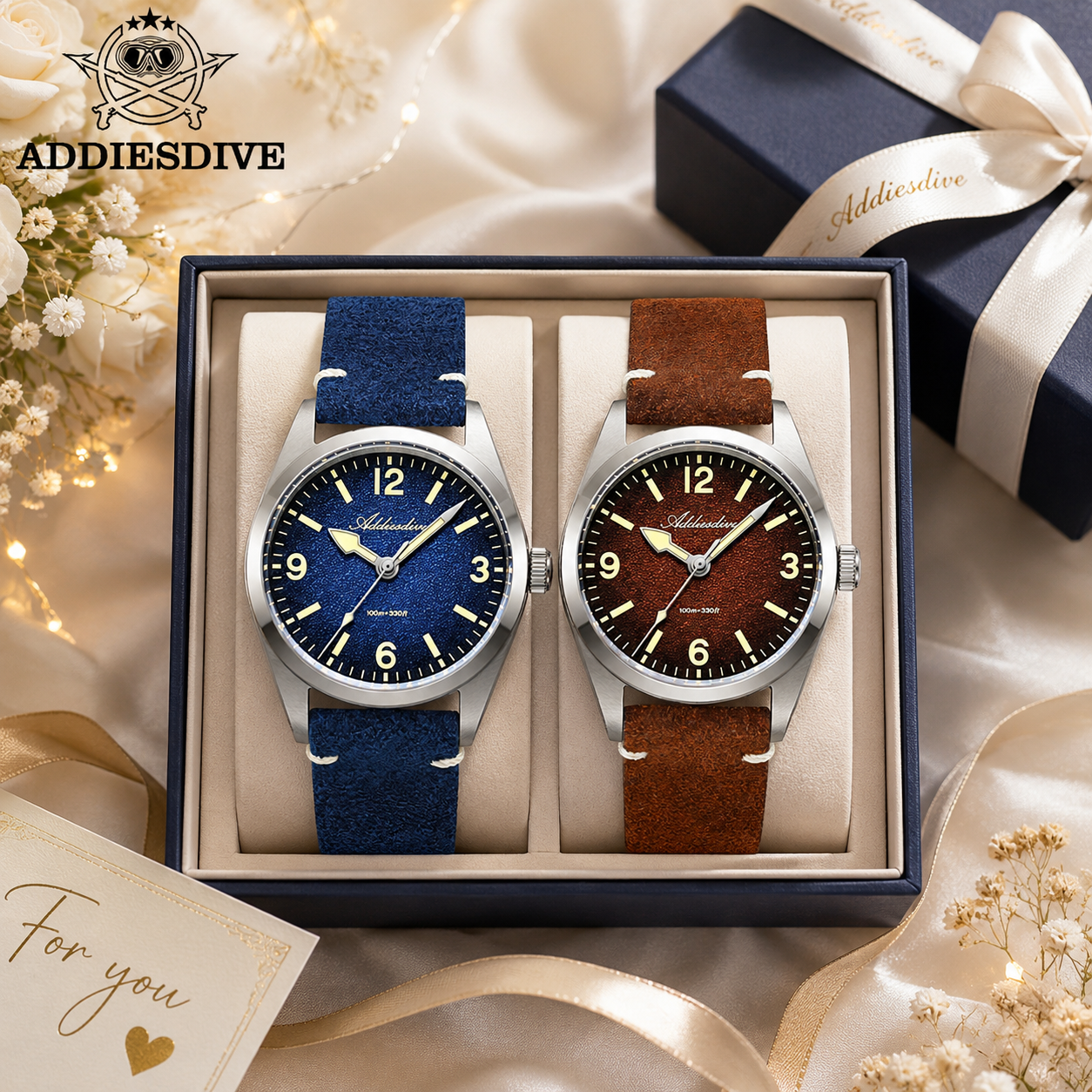 Luxury Watch & Jewellery - ADDIESDIVE 36MM 200M Waterproof Sapphire Glass