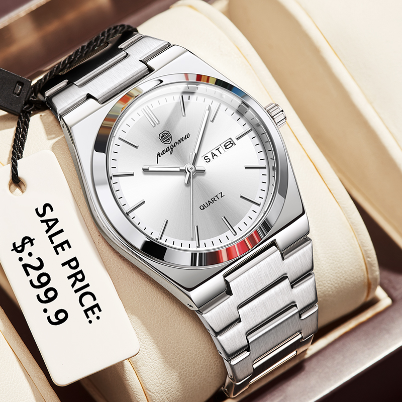 Luxury Watch Uk - PAAZOMU Fashion Luxury Man Wristwatch Luminous