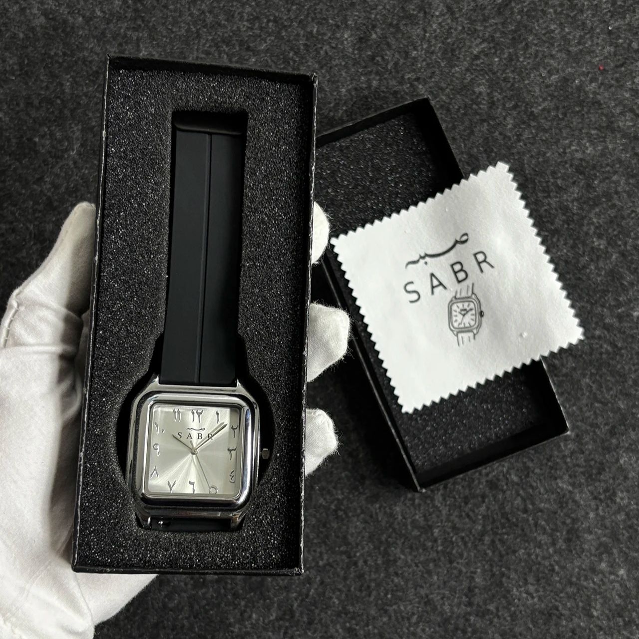 Open Heart Watch - SABR Arabic Numeral Watch Men Alloy