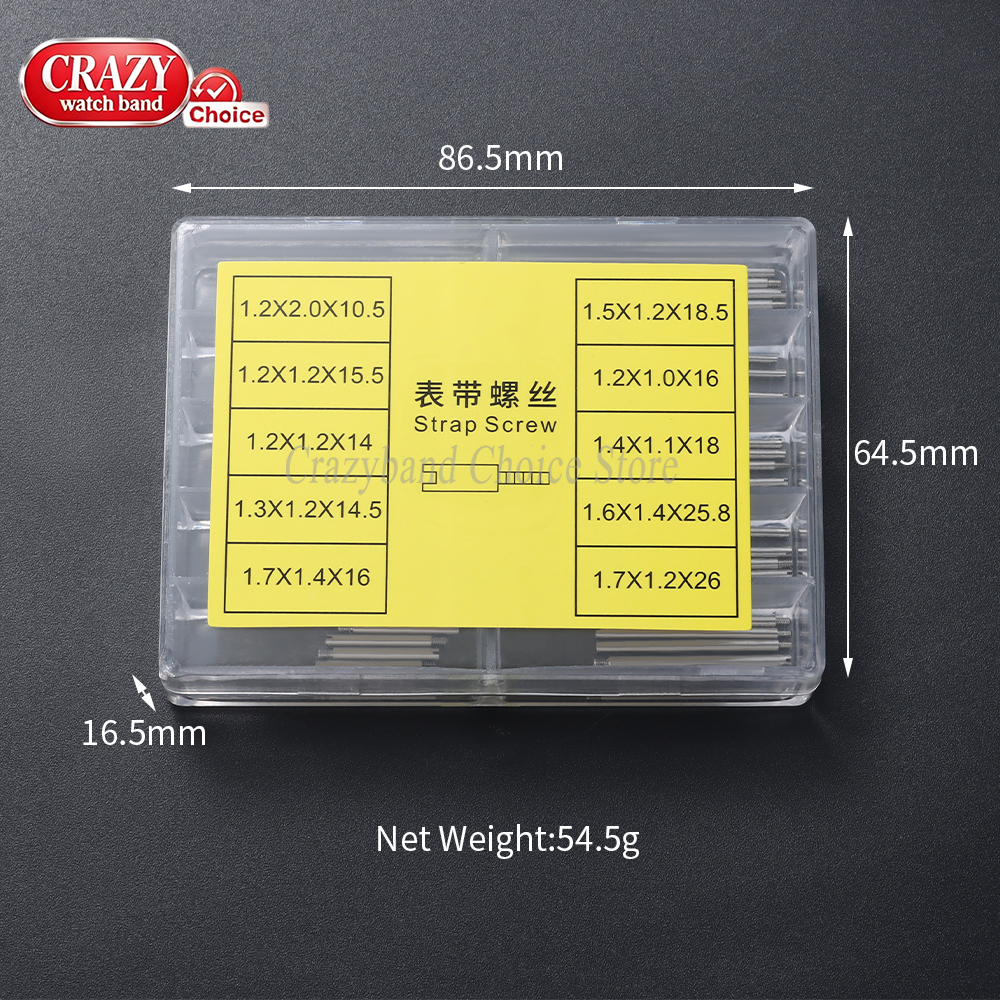 50pcs 100pcs Metal Screws Rod  - Luxury Watch Expensive review and price