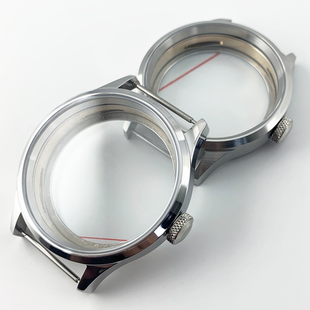 Goutent 43mm Silver Brushed/Po - Bronze Case Watch review and price