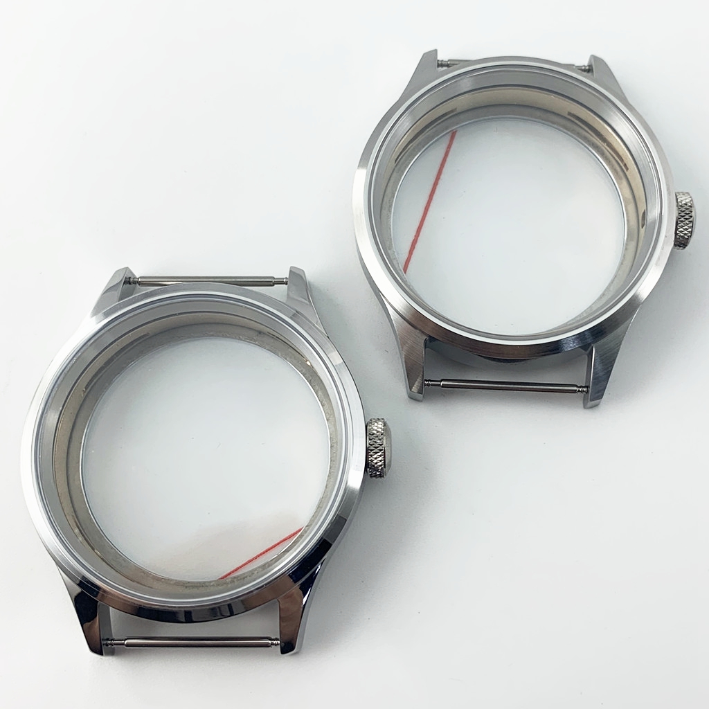 Goutent 43mm Silver Brushed/Po - Bronze Case Watch review and price