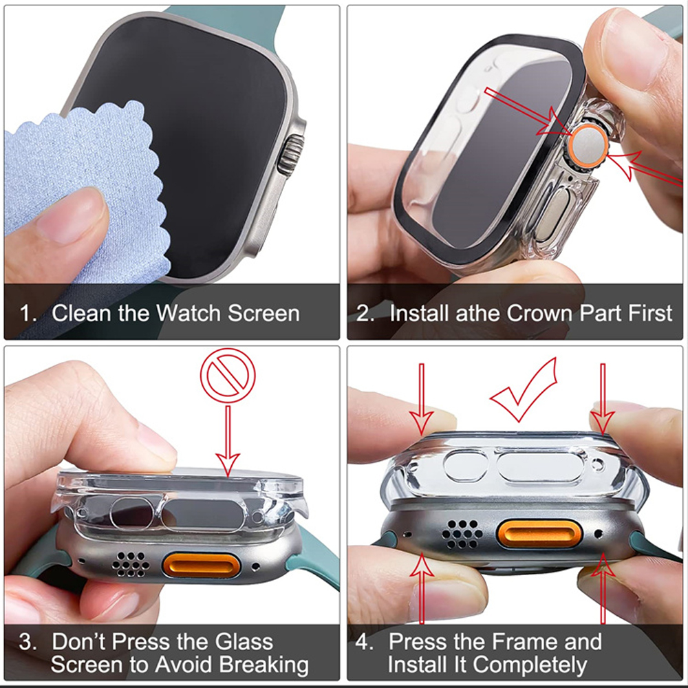 Glass+case For Apple Watch Ult - Luxury Watch Packaging Box review and price
