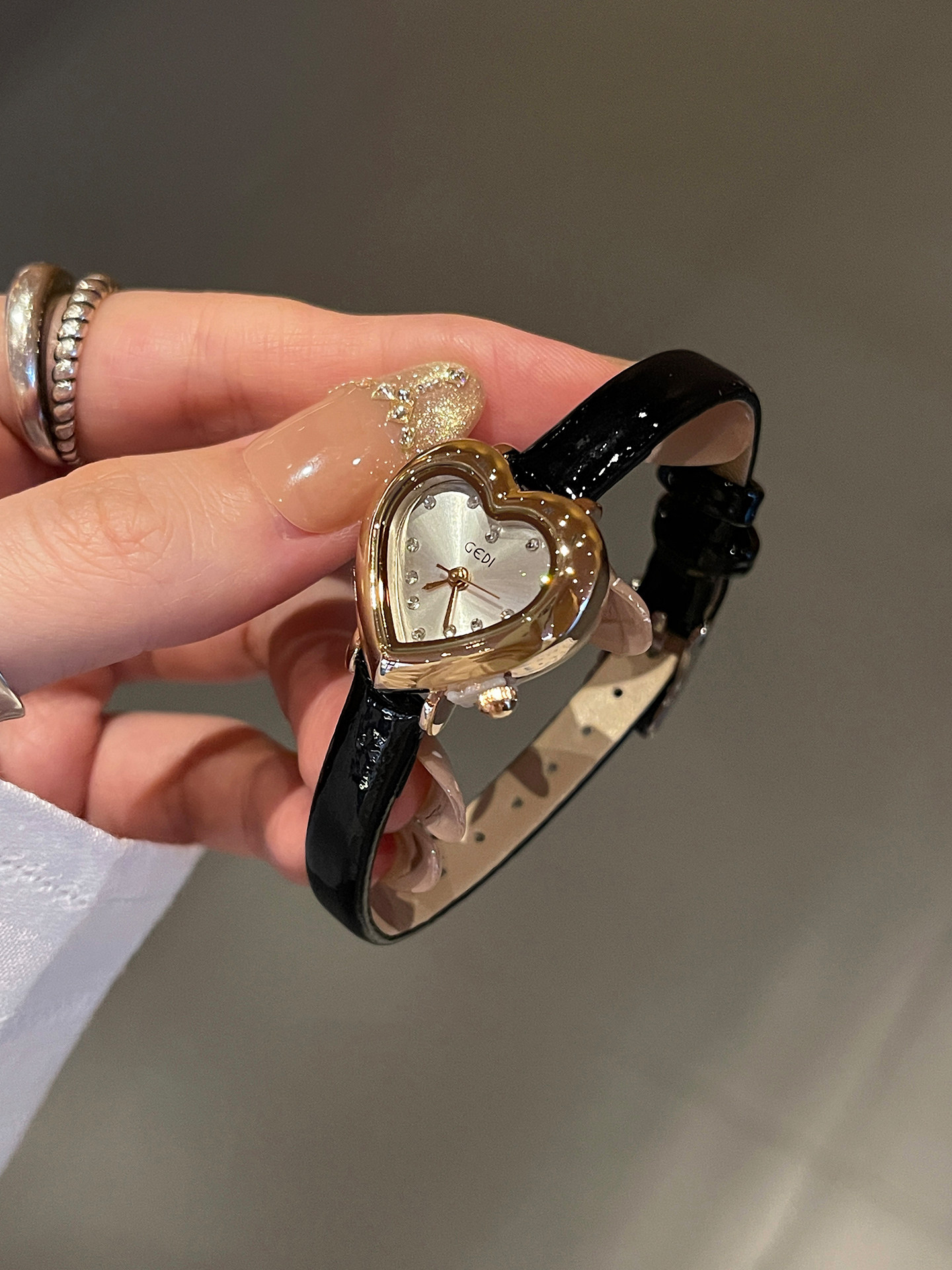 Light Luxury Compact Watch for - Open Heart Watch review and price