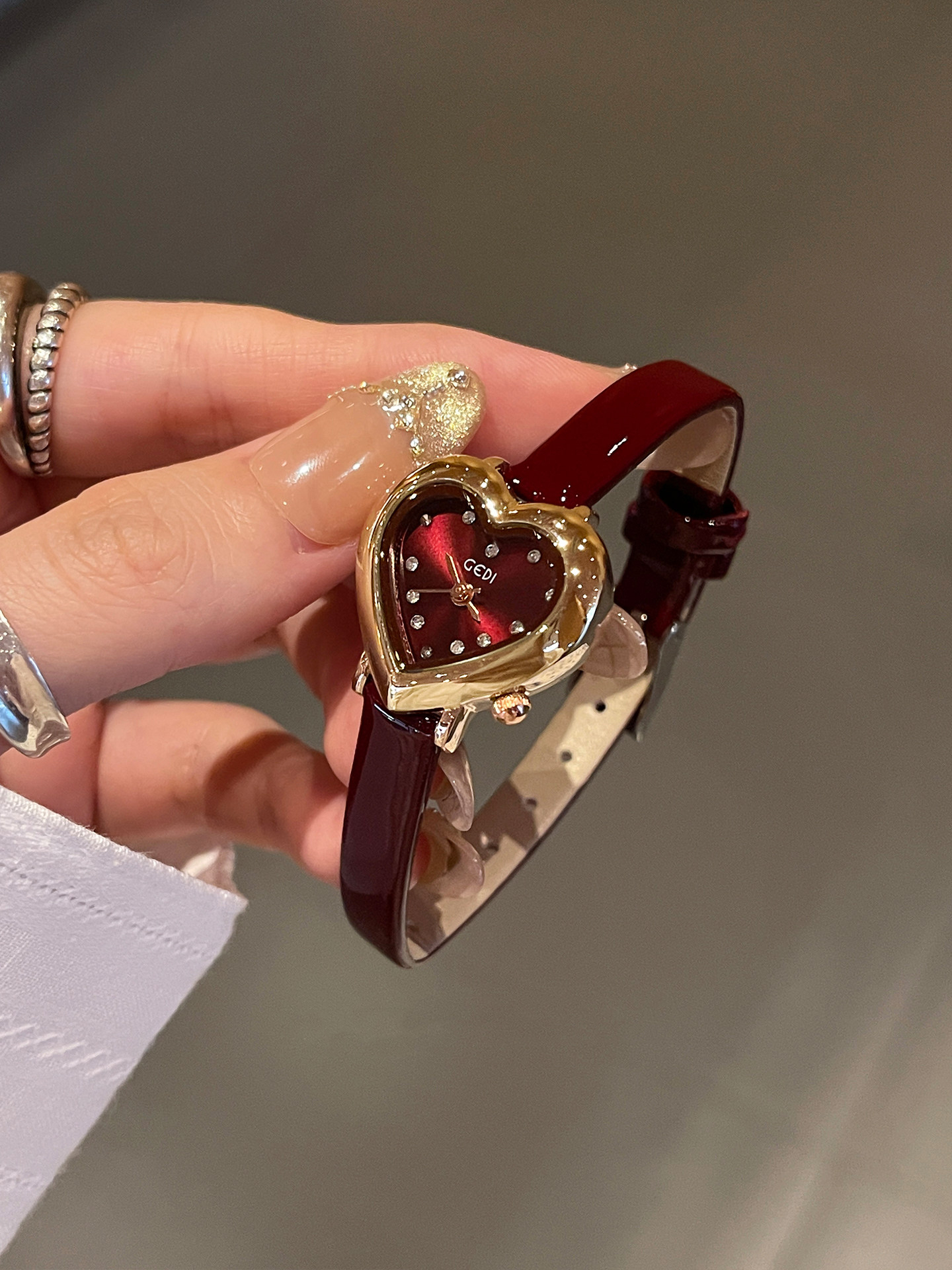 Light Luxury Compact Watch for - Open Heart Watch review and price