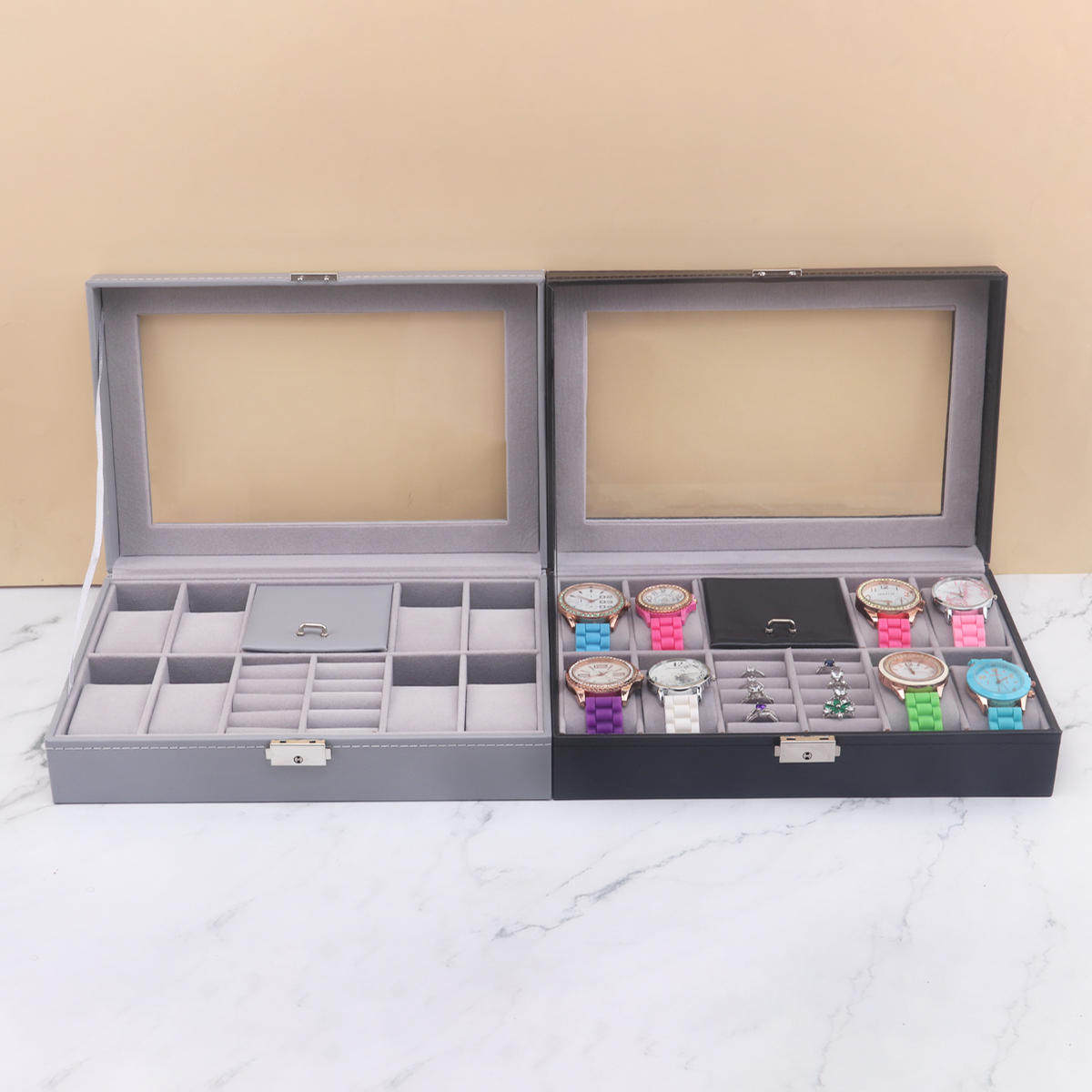 8-grid light luxury watch and  - Luxury Watch Packaging Box review and price