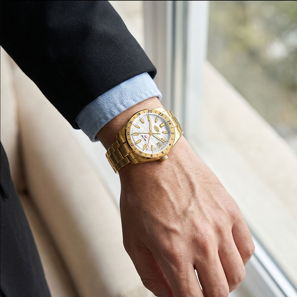 Quality Original GMT Men Clock - Luxury Watch Mockup review and price