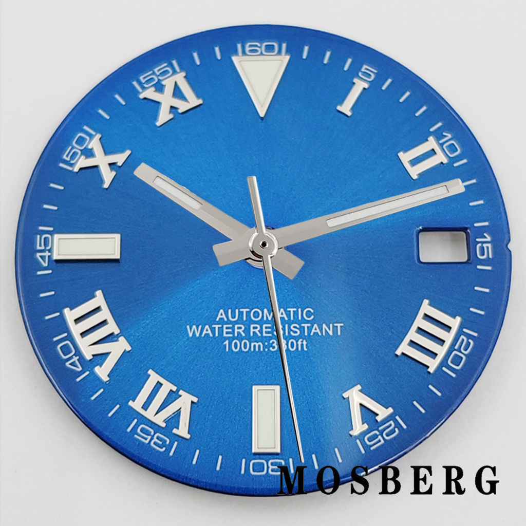 29mm Watch Dial With Hands Ste - Luxury Watch With Green Dial review and price