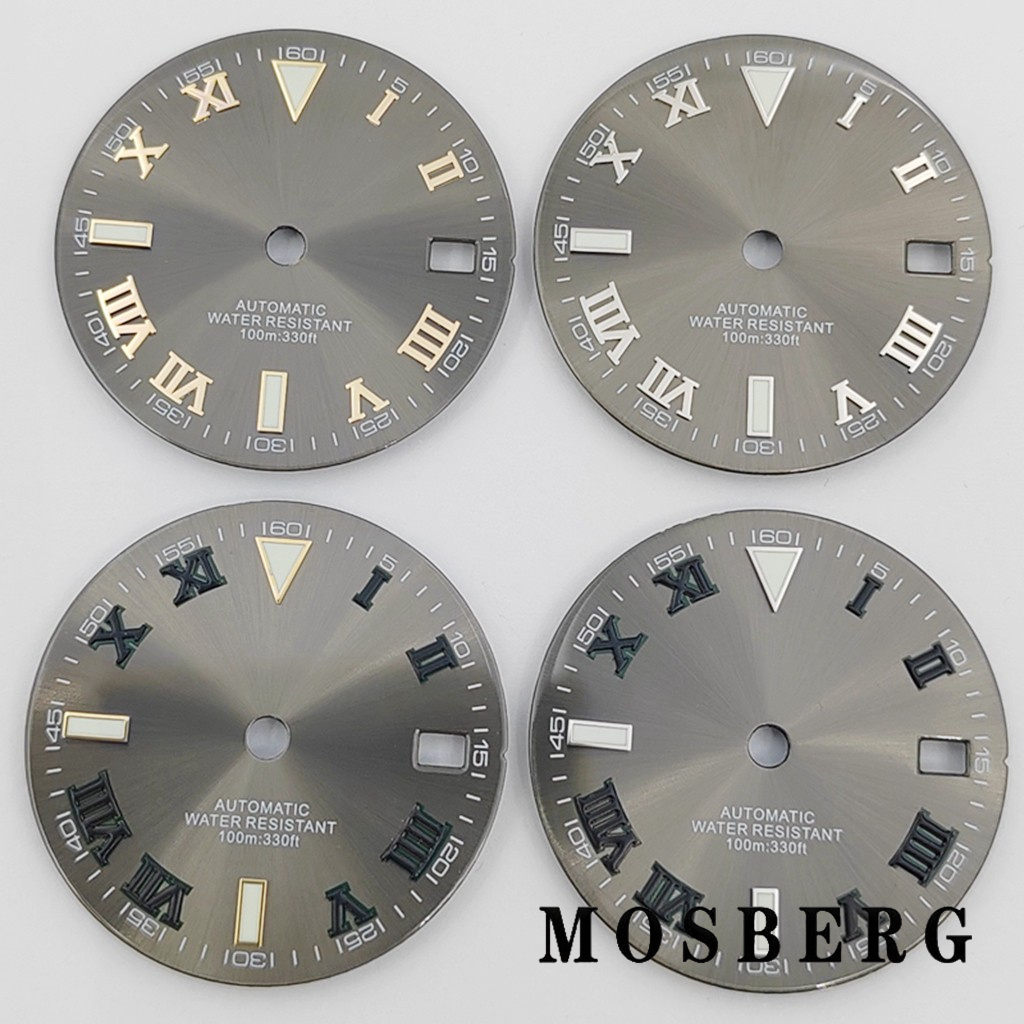 29mm Watch Dial With Hands Ste - Luxury Watch With Green Dial review and price