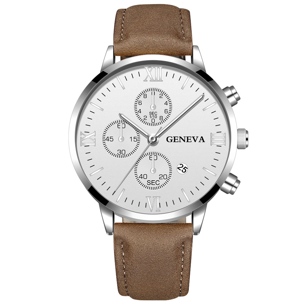 Geneva Fashion  Men Date Alloy - Luxury Watch Packaging Box review and price