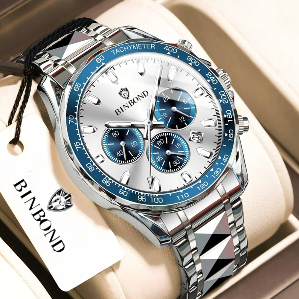 Sports New Men Chornograph Wat - Luxury Watch Mockup review and price