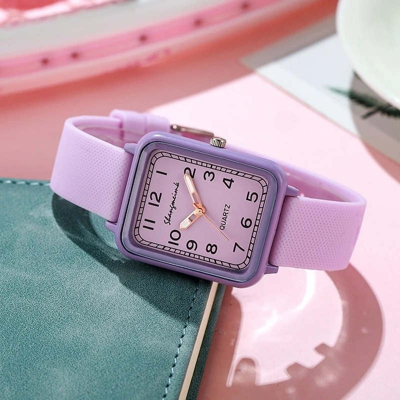 Fashion Rectangle Dial Ladies  - Open Heart Watch review and price