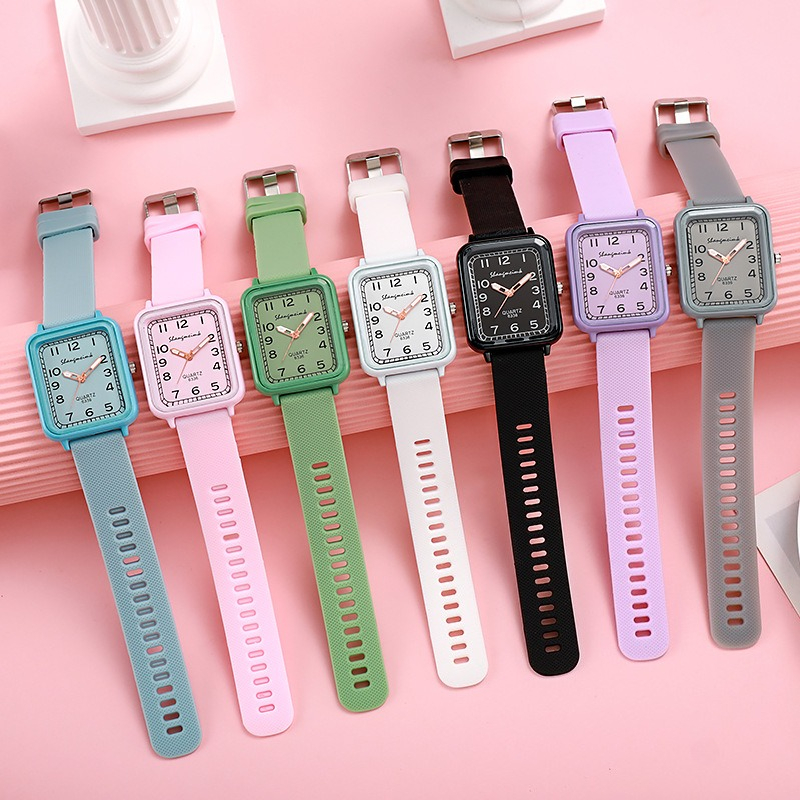 Fashion Rectangle Dial Ladies  - Open Heart Watch review and price