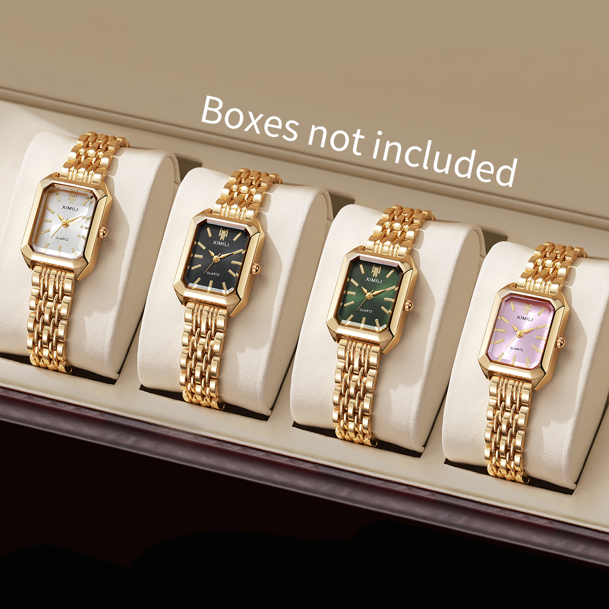1/2/4PCS Luxury Women Watches  - Luxury Watch Packaging Box review and price
