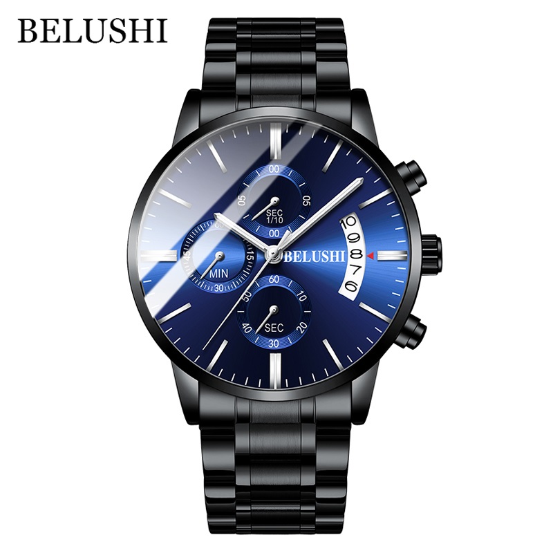BELUSHI Fashion Men's Quartz W - Luxury Watch Mockup review and price