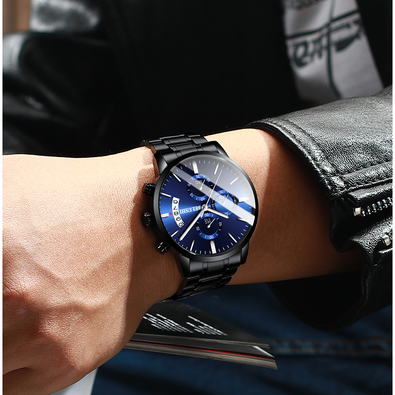 BELUSHI Fashion Men's Quartz W - Luxury Watch Mockup review and price