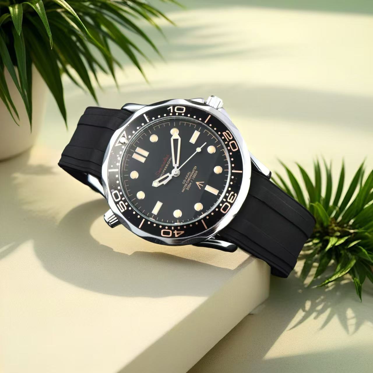 Fashion men's Watch Business C - Luxury Watch With Rubber Strap review and price