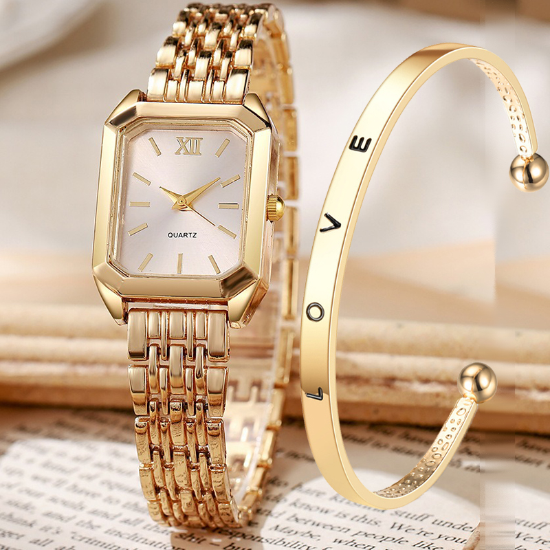 2PCS/set Luxury Women's Quartz - Luxury Watch Kit review and price