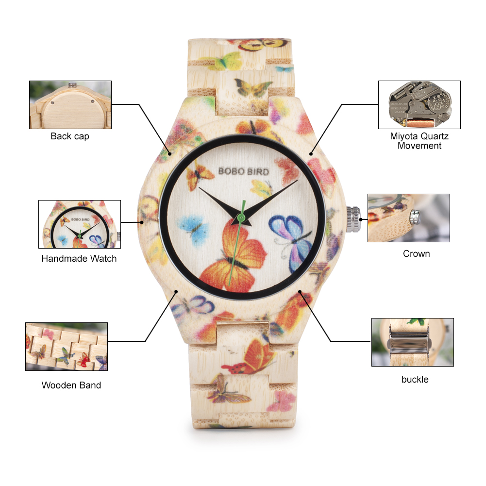 BOBO BIRD Wood Women Watches L - Luxury Watch Female review and price