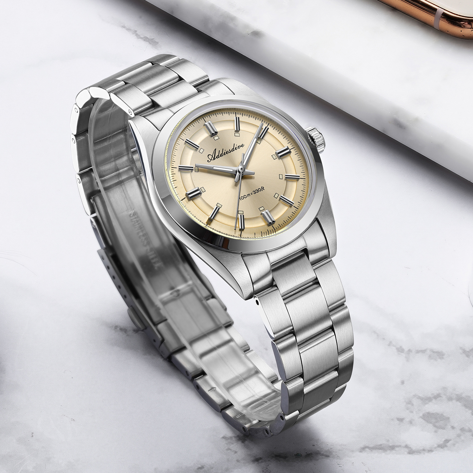 ADDIESDIVE Super Luminous Japa - Luxury Watch & Jewellery review and price