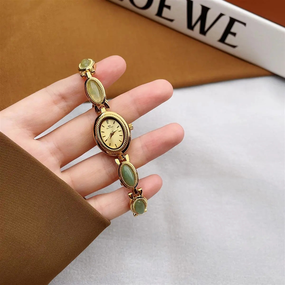 Women's Gold Watch Vintage Bro - Luxury Watch Female review and price