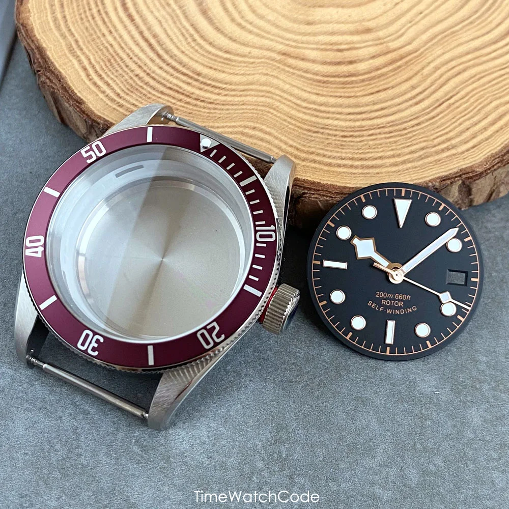 100m Waterproof Watch Case 41m - Bronze Case Watch review and price