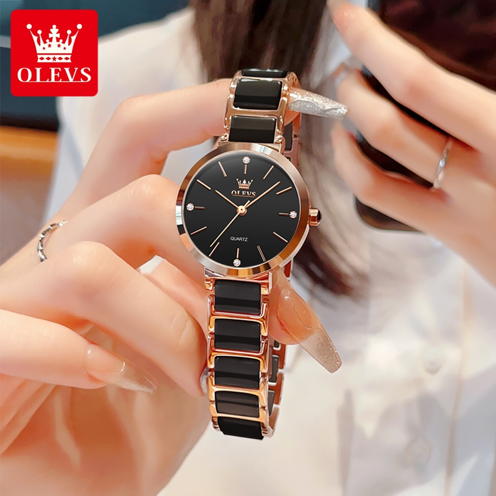 OLEVS Women Watch 5877 Luxury  - Luxury Watch & Jewellery review and price