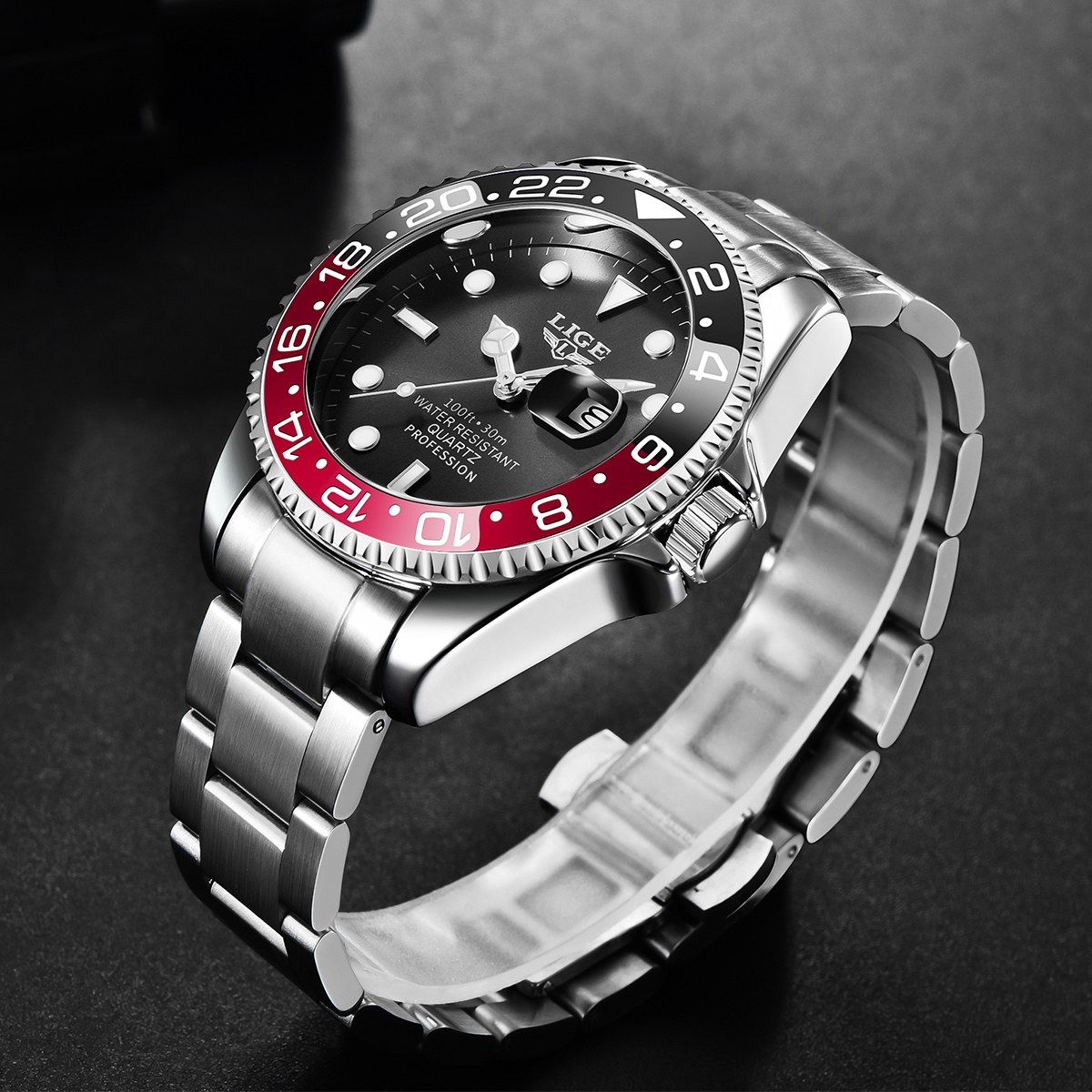 LIGE New Luxury Couple Watches - Open Heart Watch review and price