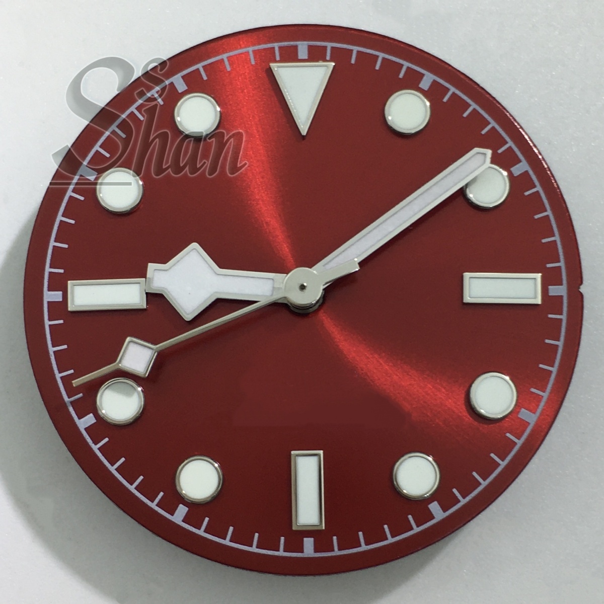 Watch dial 29mm red white blac - Luxury Watch With Green Dial review and price