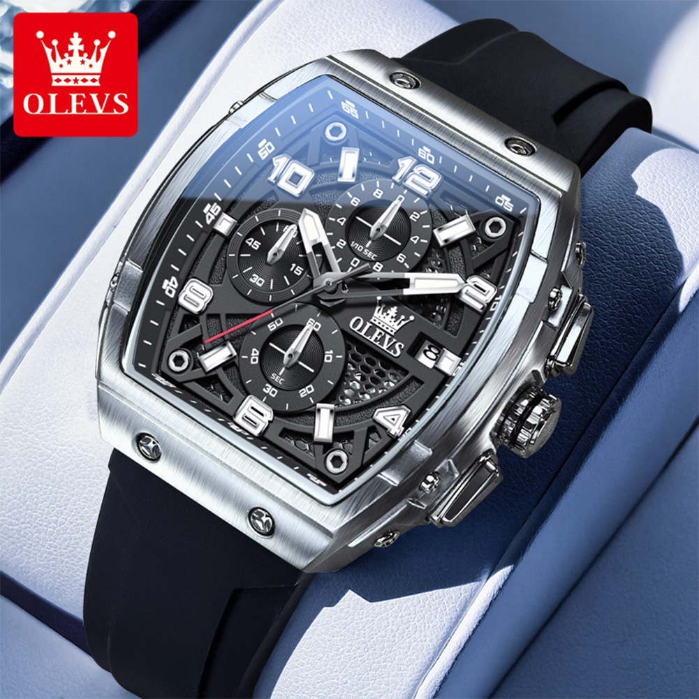 OLEVS Men Watches 2976 Luxury  - Luxury Watch Mockup review and price