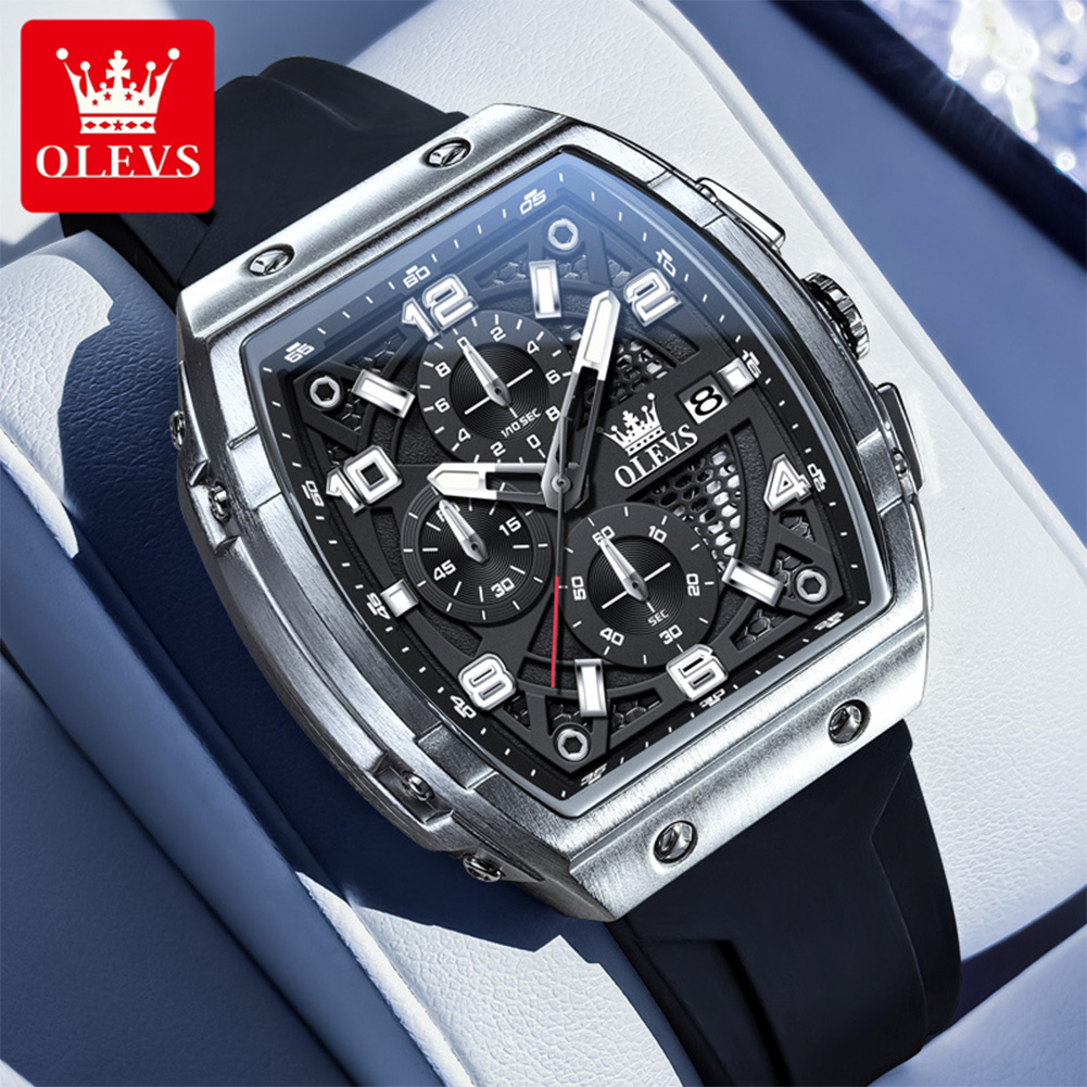 OLEVS Men Watches 2976 Luxury  - Luxury Watch Mockup review and price