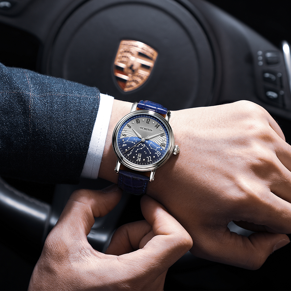 OCHSTIN Men Watches Top Brand  - Open Heart Watch review and price