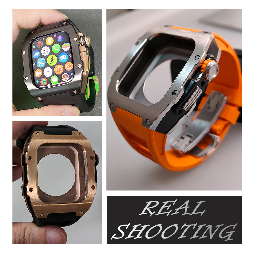Soul Cool For Apple Watch 316L - Luxury Watch Kit review and price