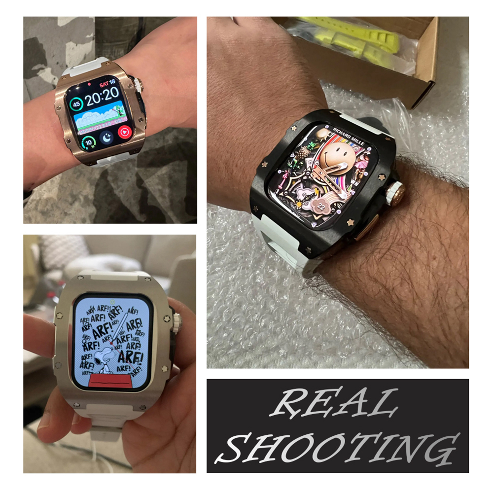 Soul Cool For Apple Watch 316L - Luxury Watch Kit review and price