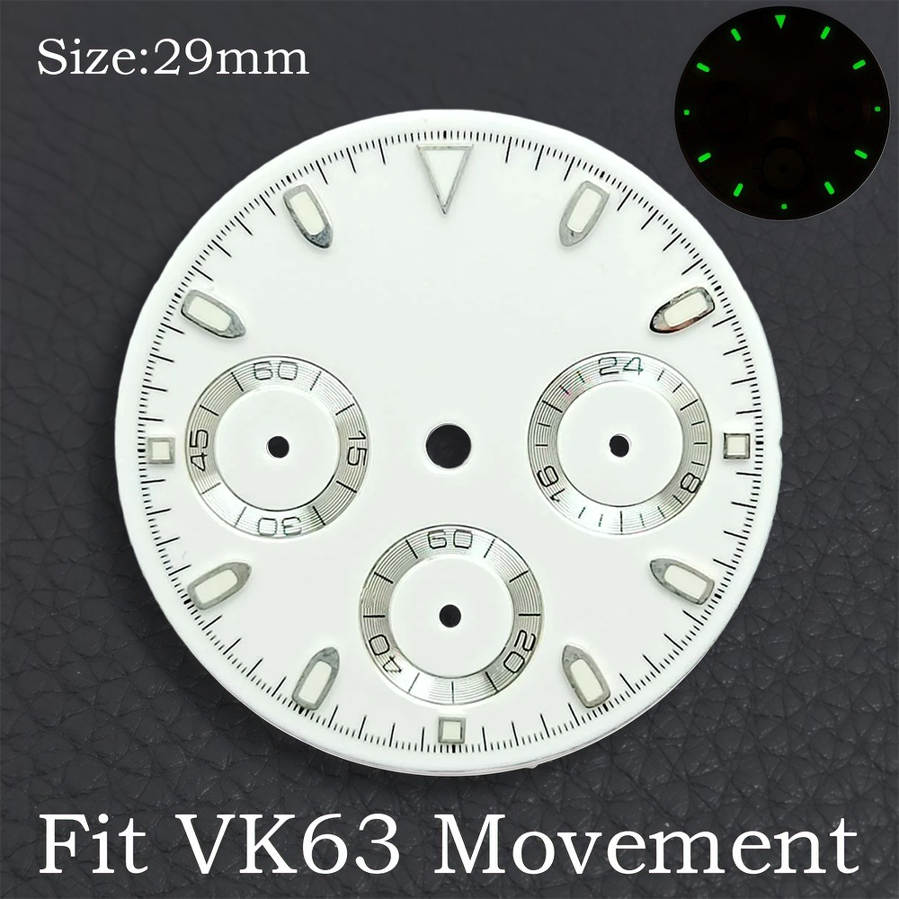 VK63 29mm Dial Watch Hands Gre - Luxury Watch With Green Dial review and price