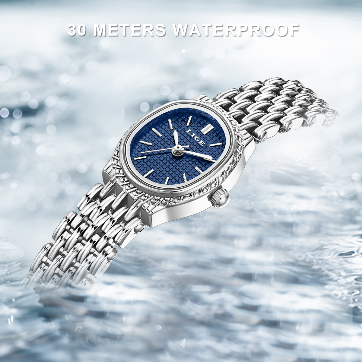 LIGE Fashion Luxury Quartz Wom - Luxury Watch & Jewellery review and price