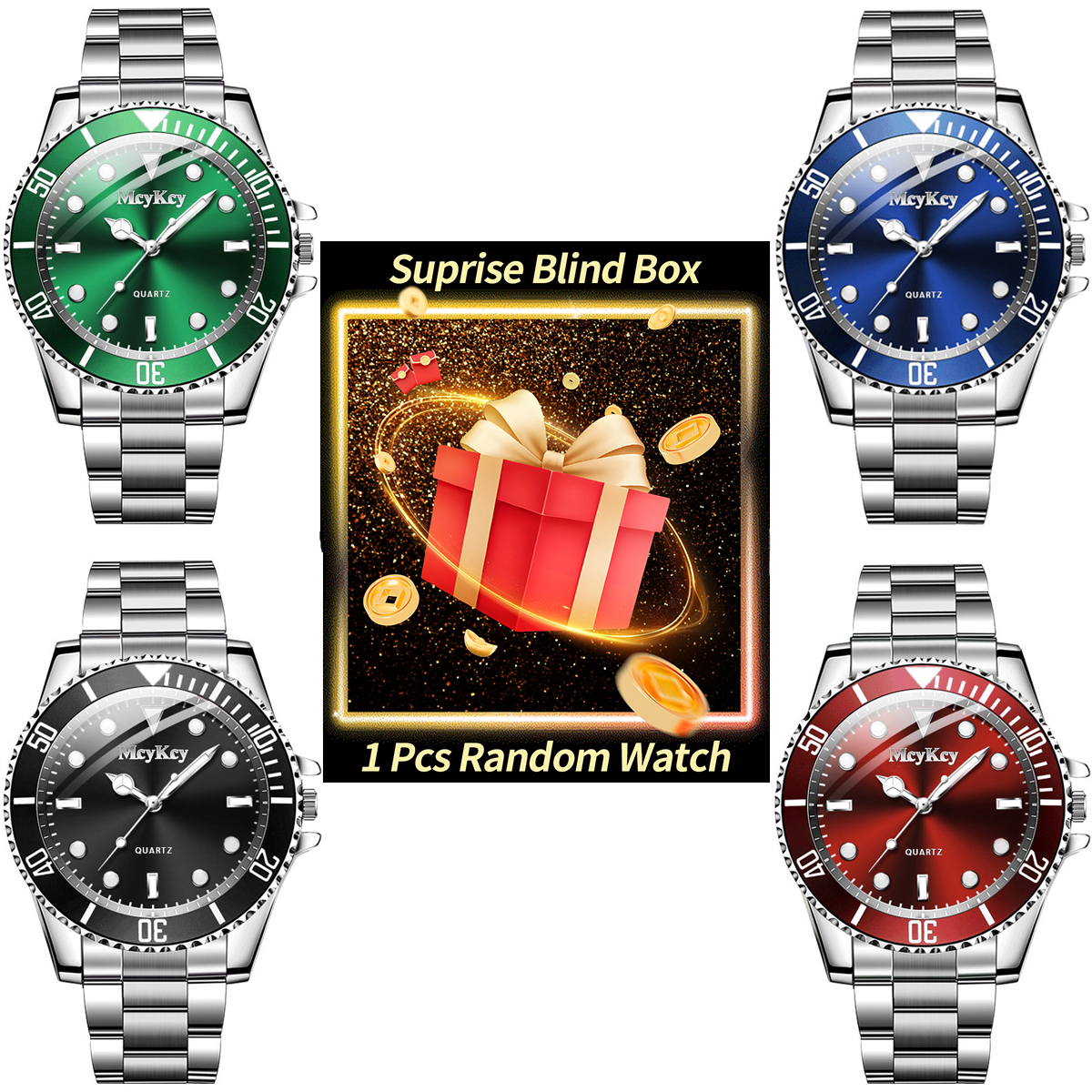 1PC Surprise Mystery Watch Bli - Luxury Watch & Jewellery review and price