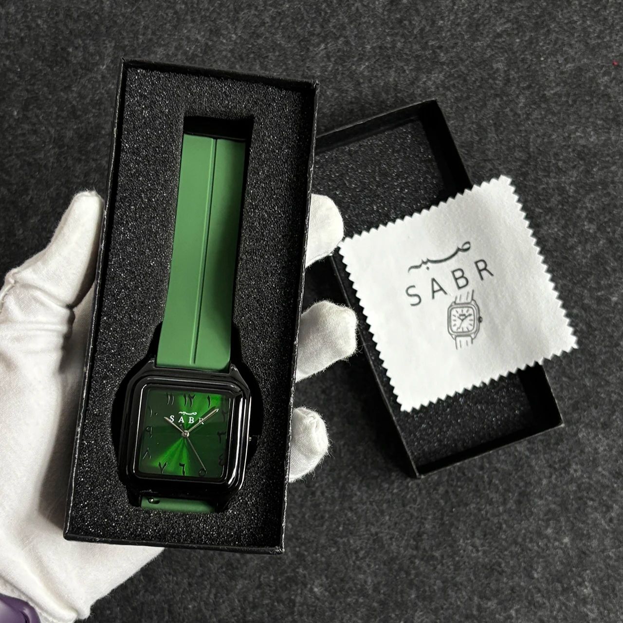 SABR Arabic Numeral Watch Men  - Open Heart Watch review and price
