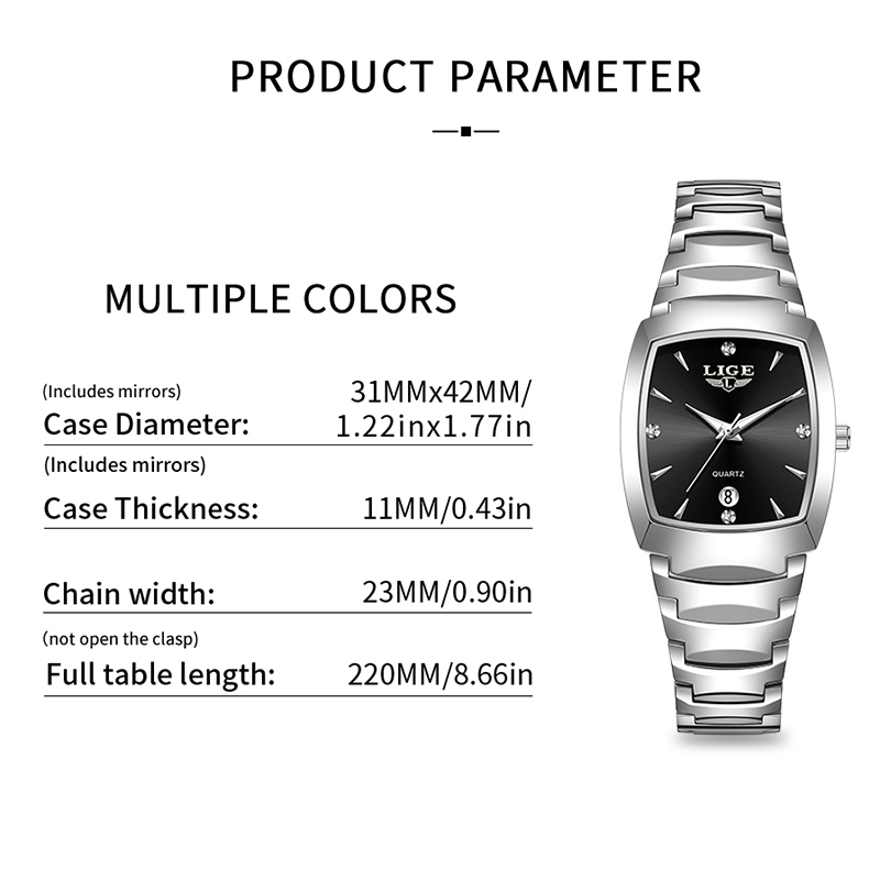 LIGE Watch women Business Luxu - Luxury Watch & Jewellery review and price