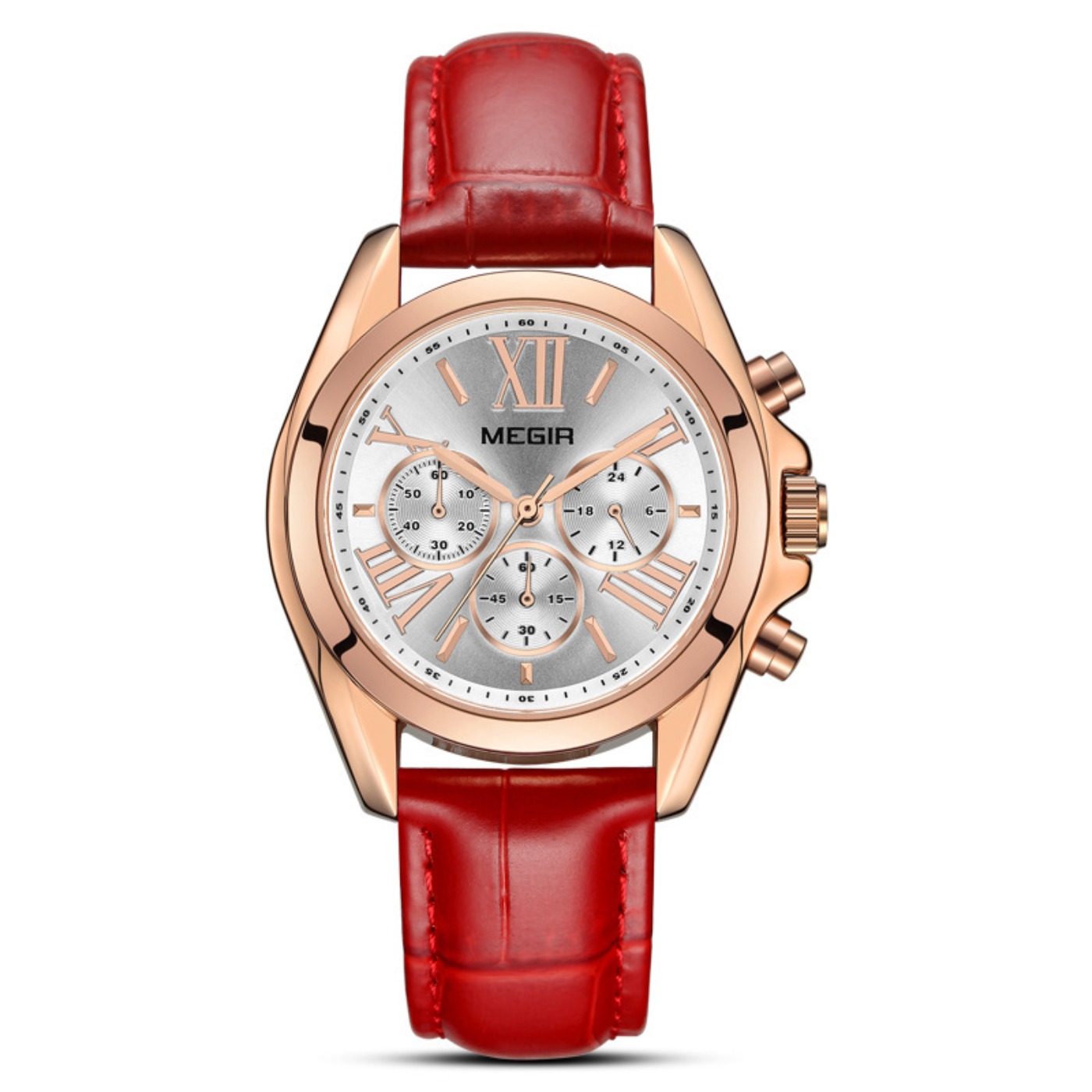 MEGIR New Luxury Leather Watch - Luxury Watch Female review and price