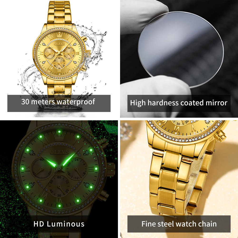 OLEVS Women's Watches Top Bran - Luxury Watch Female review and price