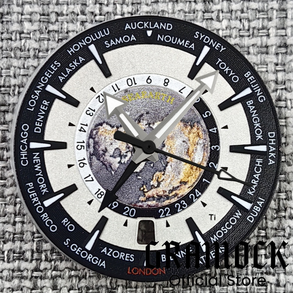 33.5mm Universal Time Blue Gre - Luxury Watch With Green Dial review and price