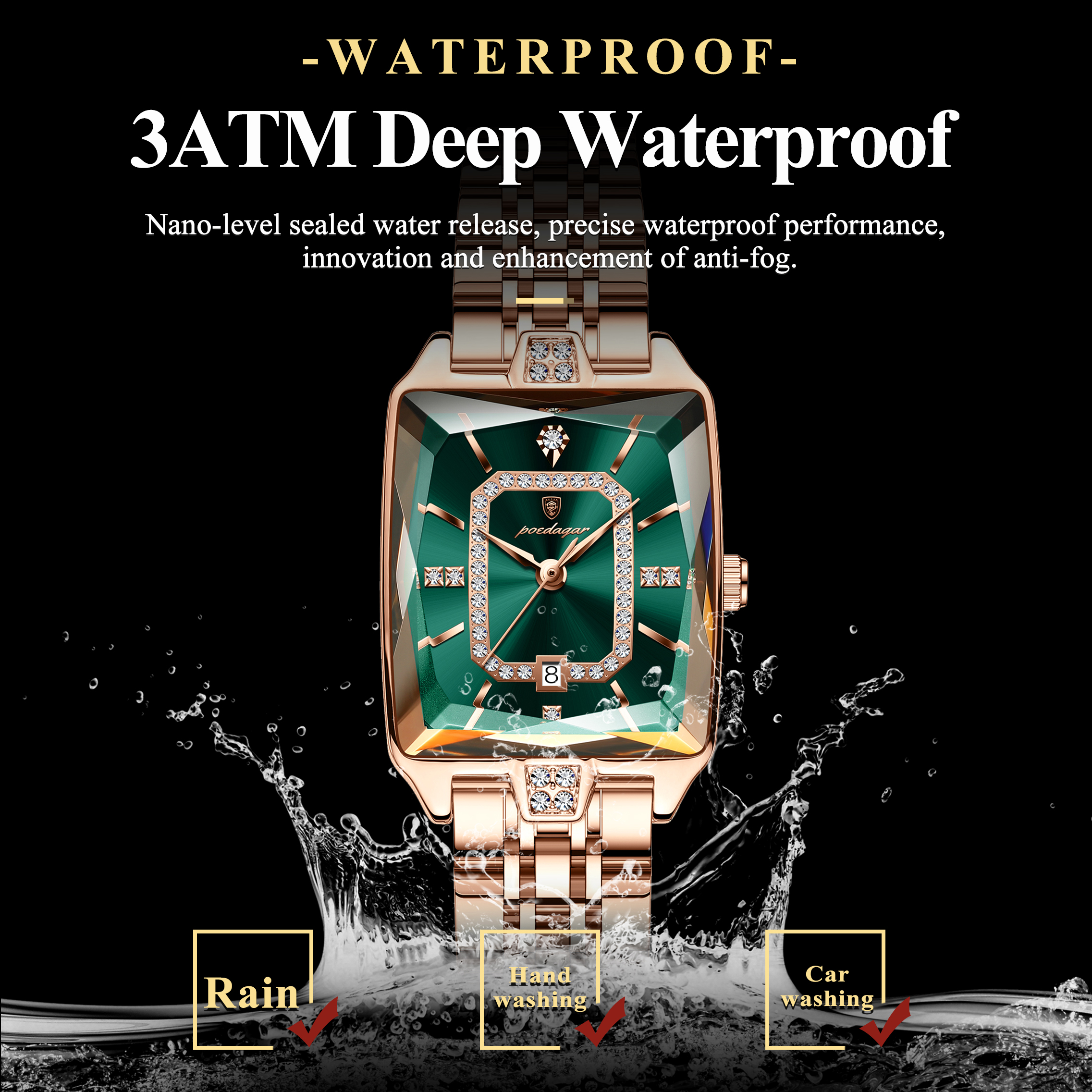 POEDAGAR Luxury Woman Watch Wa - Luxury Watch Female review and price