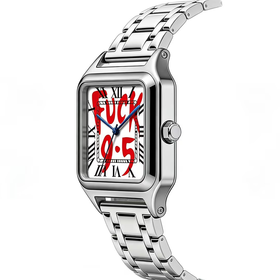 FUCK9.5 Stainless Steel Alloy  - Open Heart Watch review and price