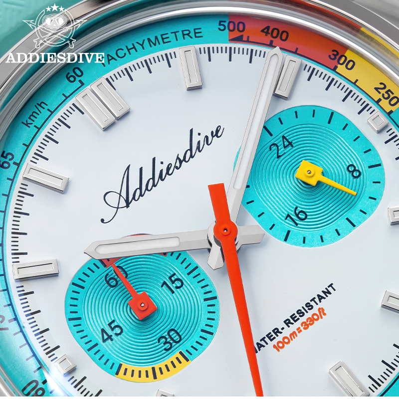 ADDIESDIVE NEW Multifunction C - Luxury Watch With Rubber Strap review and price