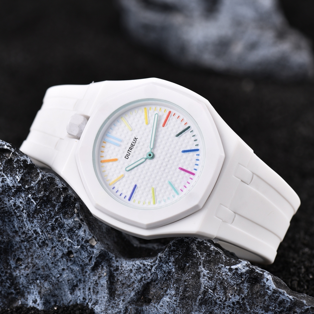 New Arrival Colorful Quartz Wr - Luxury Watch With Rubber Strap review and price